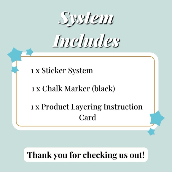 Daily Skincare Routine Sticker System - Picture 4 of 4